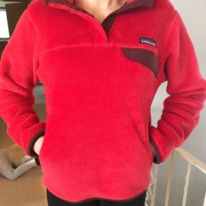 Patagonia women’s Re-tool snap T pullover (small)